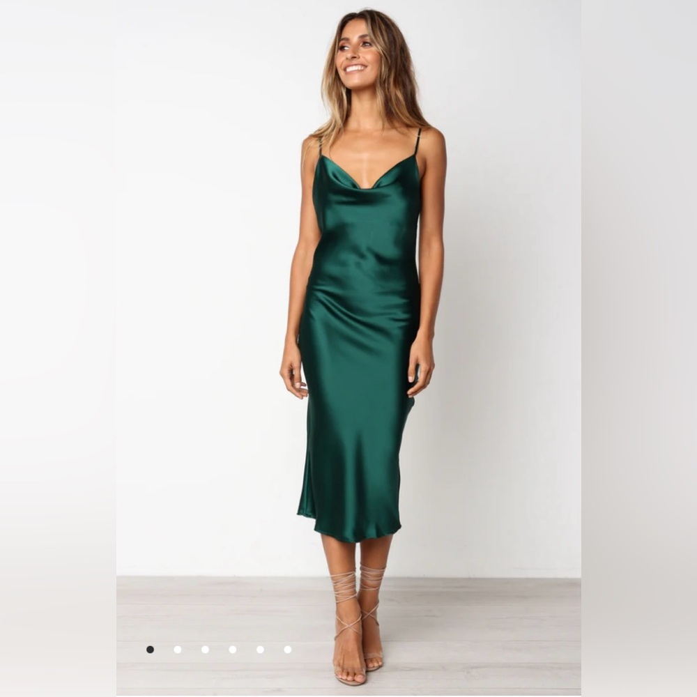 Petal & Pup Emerald Green Persia Dress